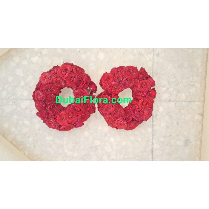 Pair of Hand Bracelet with small baby roses