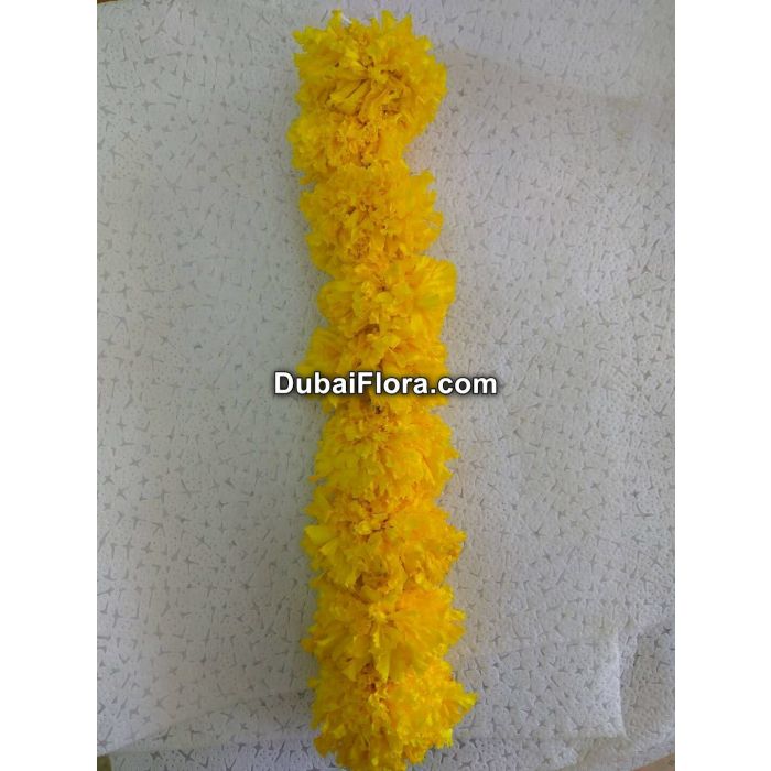 Yellow Marigold Strings (Genda)