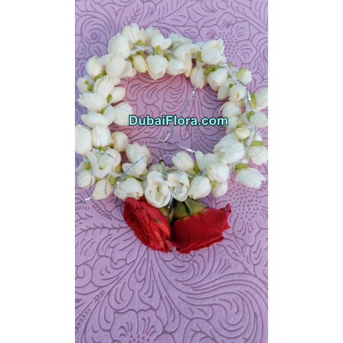 Jasmine Bracelet Kangan with Roses (2 Pieces)