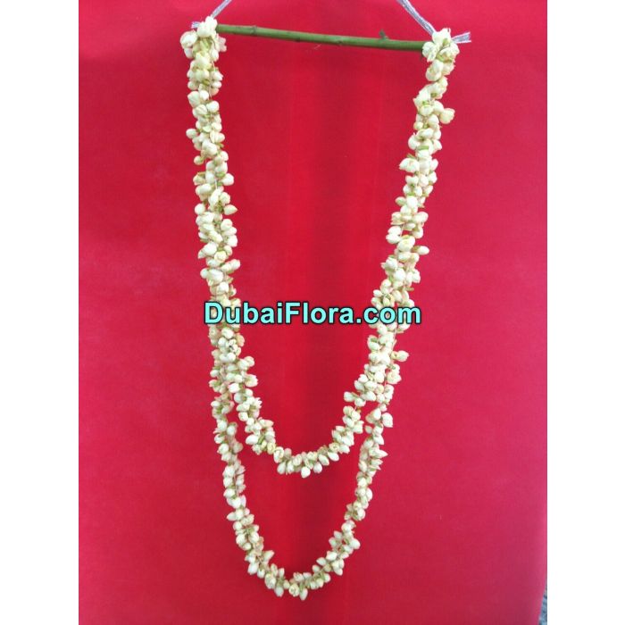 Fresh Jasmine Garland (Haar / Mala) – Traditional Floral String
