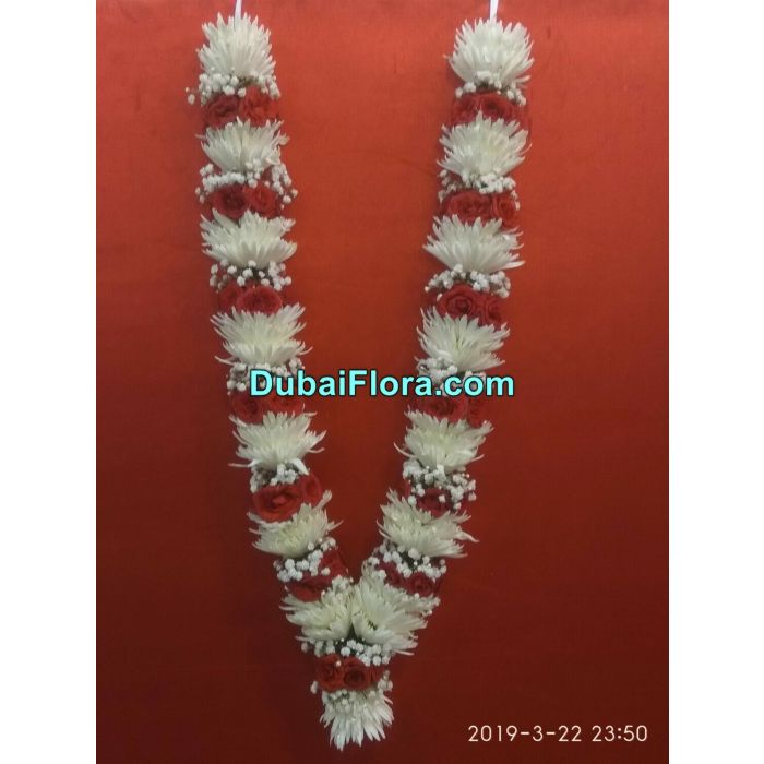 Chrysanthemum and Roses Garland (Haar)