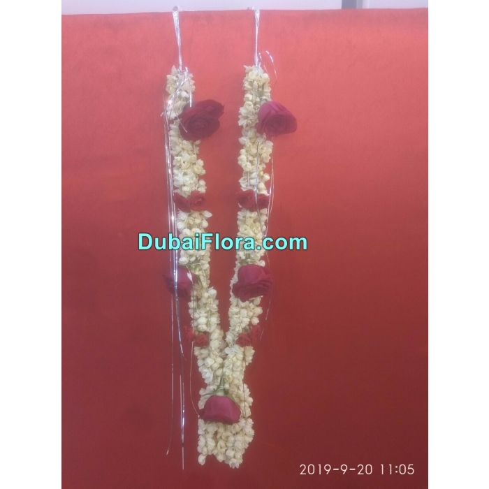 Jasmine and Roses Garland