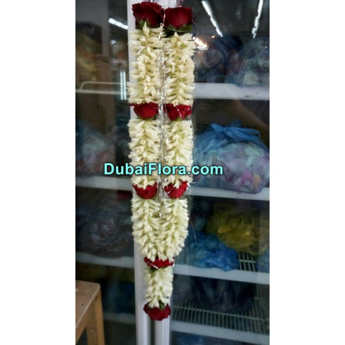 Tuberose and Roses Garland (Haar)