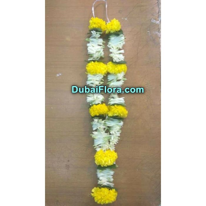 Tuberose and Marigold Mala Haar