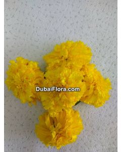 Yellow Marigold Flowers Loose (Genda)