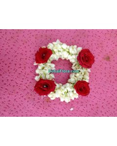 Fresh Jasmine & Baby-Rose Kangan Bracelets – Pack of 2