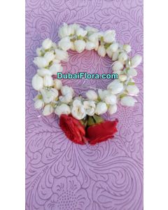 Jasmine Bracelet Kangan with Roses (2 Pieces)