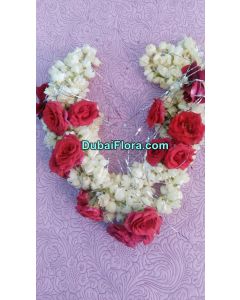 Jasmine Flower (Gajra) for Hair with Roses