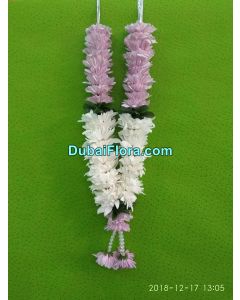 Pink and White Chrysanthemum Garland
