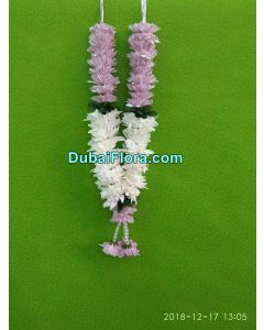 Pink and White Chrysanthemum Garland