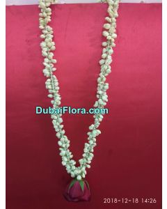 Jasmine Garland with Rose