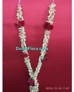 Jasmine Garland with Roses
