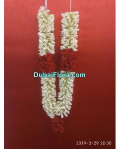 Tuberose and Roses Garland