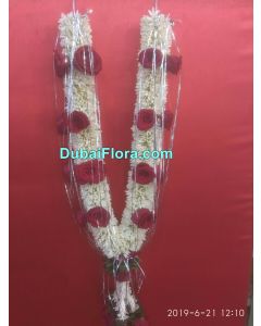 Tuberose and Rose Garland