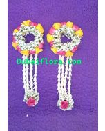 Floral Kangan Set: Fresh Baby Roses & Gypsophila
