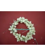 Plain Jasmine Kangan Bracelet (2 Pieces)