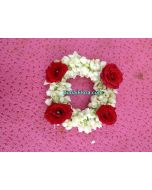 Fresh Jasmine & Baby-Rose Kangan Bracelets – Pack of 2