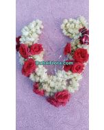 Jasmine Flower (Gajra) for Hair with Roses