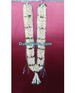 Tuberose with Green Leaves Garland