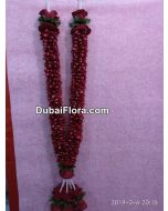 Red Rose Petal Garland